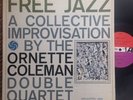 Ornette Coleman Double Quartet FREE JAZZ US ORIG Stereo Atlantic Die-Cut Gatefol