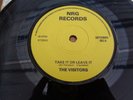THE VISITORS : TAKE IT OR LEAVE IT / NO COMPROMISE (NRG RECORDS SRTS/NRG 002 7