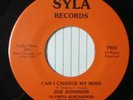 modern soul 45 JOE JOHNSON can i change my mind SYLA listen