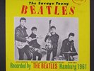BEATLES: This Is...the Savage Young Beatles LP (70s reissue, corner bend, faint