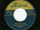THE ROYALS - MOONRISE / FIFTH STREET BLUES - SUPER RARE ORIG 1952 R&B DOO WOP 45