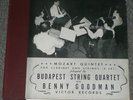 Budapest String Quartet Benny Goodman Mozart Quintet For Clarinet And Strings 78