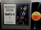 BOOKER ERVIN THATS IT  LP CANDID CJM 8014 MONO DG ORIG 1961 Rare Jazz