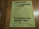 ORIG RARE FLYER K CONNECTION - GRANDWIZARD THEODORE - FANTASTIC 5 M.C.'S.
