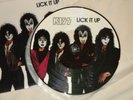 KISS Lick It Up Picture Disc W/Makeup  Promo 12