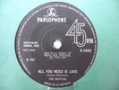THE BEATLES  All You Need Is Love 1st Omits 