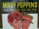 WALT DISNEY MARY POPPINS SOUNDTRACK VINYL LP VG++