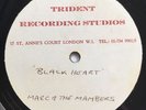 Marc And The Mambas. Black Heart. Acetate 45 7”. Almond Soft Cell Rare