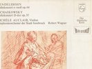 PHILIPS HI-FI STEREO - TCHAIKOVSKY / MENDELSSOHN - VIOLIN CONC. - AUCLAIR - EX+