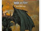 HIGH ON FIRE Blessed Black Wings 2xLP ORANGE RED SPLATTER VINYL /300 newbury