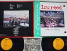 LOU REED LIVE IN ITALY RCA RPL-3046,7 Japan OBI VINYL 2LP