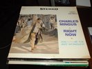 CHARLES MINGUS LP RIGHT NOW FANTASY 86017 STEREO JAZZ BASS CHARLIE NM VINYL ORIG