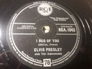 Elvis Presley - I Beg Of You / Dont - 78 rpm