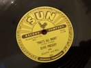 Elvis Presley That's All Right Blue Moon of Kentucky Sun 78 1954 Alan Freed RARE