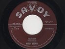 '54 Bluesy R&B Mover NAPPY BROWN That Man/I Wonder SAVOY 1129 M- HEAR BOTH