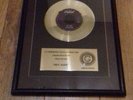 The Beatles Hey Jude 7 inch gold disc. Limited Edition 1998. Capital Records 