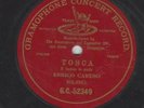 ENRICO CARUSO  - TOSCA - E lucean le stelle 10 G&T 52349 VG 1 SIDED