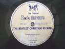 THE BEATLES 1st Christmas Fan Club Flexi Disc 1963 LYN 492 BEATLES XMAS RECORD