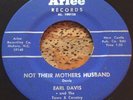 Earl Davis -Not Their Mothers Husband- Alabama Country Bopper 45 on Arlee - Hear