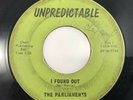 RARE The Parliaments - I Found Out/She Loves Only Me UNPREDICTABLE 691M-9745 VG+