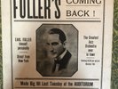EARL FULLER JAZZ ORCHESTRA  1920 show poster  