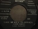 LORD TANAMO Daddy / Take me back to Jamaica 45rpm 7