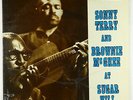 Sonny Terry & Brownie McGhee - At Sugar Hill LP - Fantasy Red Wax Mono DG