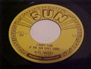ELVIS PRESLEY 45 RPM SUN RECORDS # 210 VG 