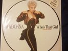 Madonna who's that girl. 1987.Picture disc.
