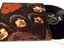 THE BEATLES 'Rubber Soul' Vinyl LP Yellow & Black Label / Flipback Cover - H09