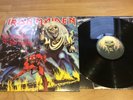 iron Maiden number of the beast  Lp  First Press EMC 3400 VG+
