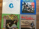 4 Kinks LP's- The Live Kinks, Give The People What They Want, Everybody's in
