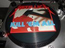 Metallica ?– Kill 'Em All ...org,1986...PICTURE DISC... rare limited Edition