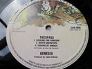 GENESIS Trespass 1976 UK CHARISMA - SMALL HATTER - LYRIC INSERT - NEAR MINT