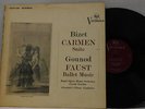 Bizet, Gounod LP Carmen Suite, Faust Ballet Music on RCA classical