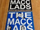 The Macc Lads lps - Beer & Sex & Chips n Gravy (white vinyl) + Live At Leeds