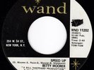 Northern soul crossover BETTY MOORER Speed Up / It's My Thing WAND hear