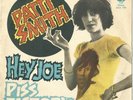PATTI SMITH HEY JOE / PISS FACTORY RARE ITALIAN PRESSING 45 7
