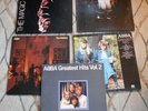 5 ABBA LP albums EX ATLANTIC K-TEL-Greatest Hits-Magic Of-Visitors-Super Trouper