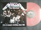Metallica play motorhead live rare. Red colour limited bomber kill ride master