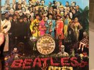 the beatles sgt pepper stereo  uk Excellent Cond. -Super Small Micr Sleeve Burn