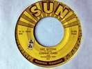 JOHNNY CASH I Walk the Line/Get Rhythm SUN 241 orig VG+ Memphis ROCKABILLY 7