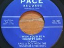 Paul & Roy -I Wish You'd Be A Country Girl- Hillbilly Bop 45 on Pace - Hear
