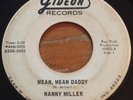 Nanny Miller -Mean, Mean Daddy- Indiana Chick Country Bopper 45 on Geideon -Hear