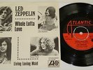 LED ZEPPELIN * 7` * WHOLE LOTTA LOVE * SWEDEN ORIGINAL  1969 * RARE HEAVY PROG