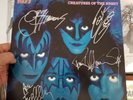 KISS CREATURES OF THE NIGHT  SIGNED Autographed All Four Members VINYL LP