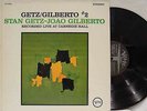 STAN GETZ - #2 Recorded Live at Carnegie Hall LP (MONO US Pressing on VERVE)