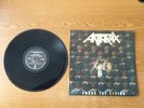 1986 VG++RARE Anthrax Among The Living  90584-1  LP33