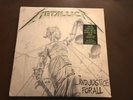 METALLICA AND JUSTICE FOR ALL VINYL LP REISSUE SEALED NEW