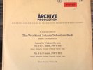 Bach - Pierre Fournier ?– Sechs Suiten Für Violoncello Solo - Archiv 198186/8